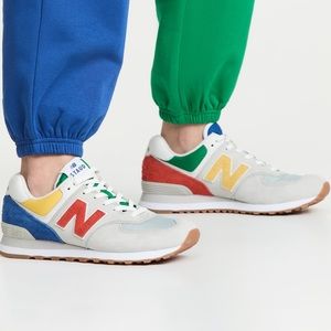 New Balance x Staud 574 sneakers